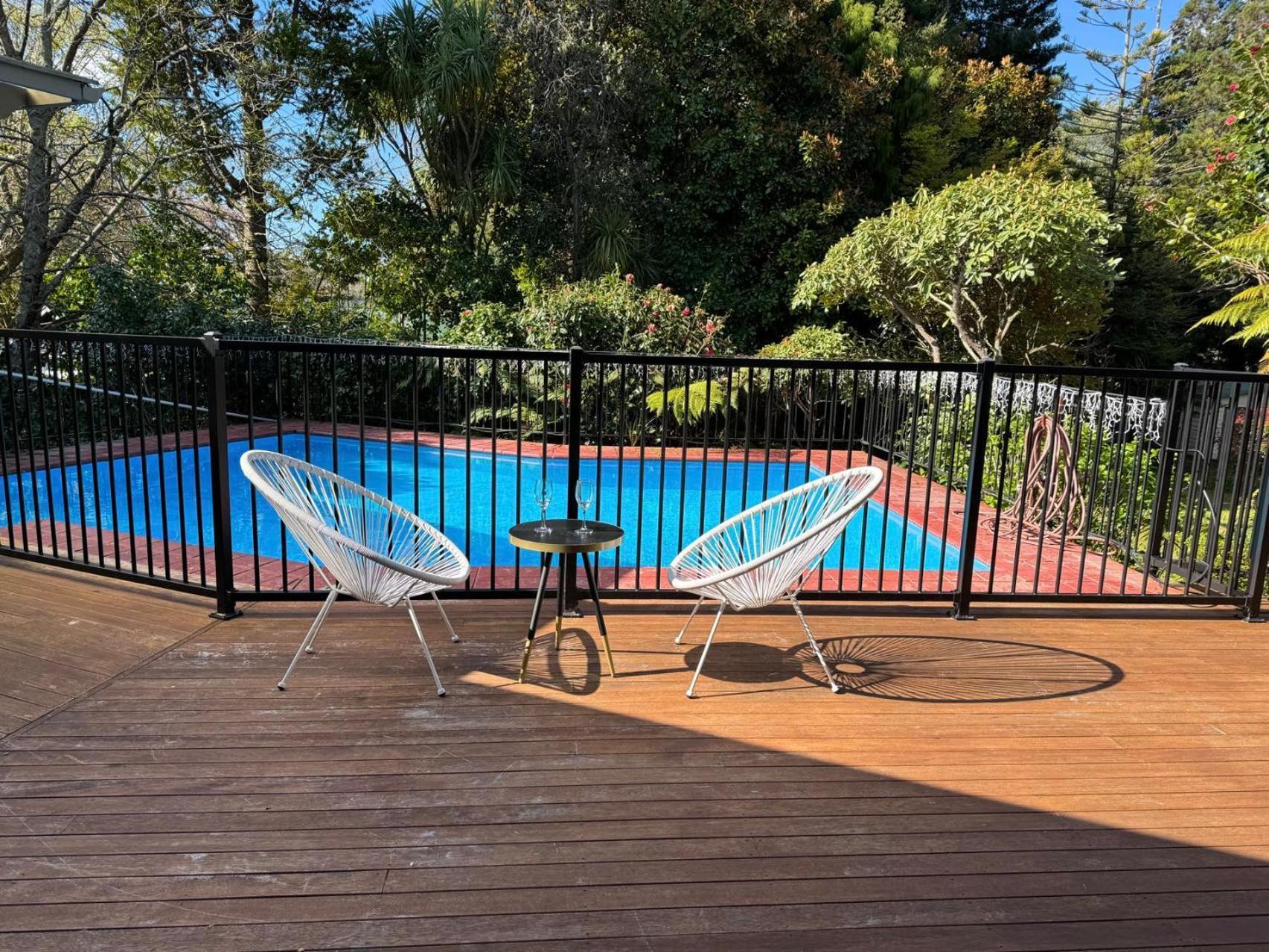 Garden Paradise In Rotorua With Pool Экстерьер фото